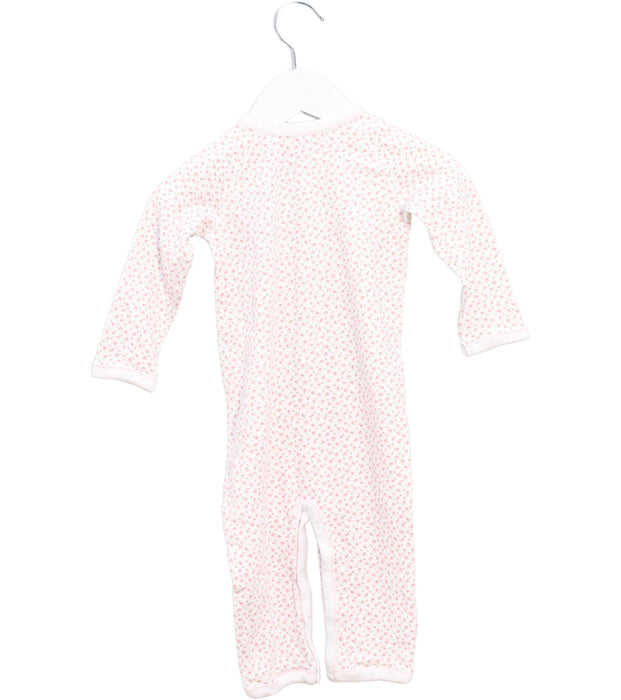 A Pink Long Sleeve Jumpsuits from Ralph Lauren in size 3-6M for girl. (Back View)