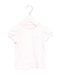A White Short Sleeve Tops from Ralph Lauren in size 3-6M for girl. (Front View)
