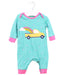A Blue Long Sleeve Jumpsuits from Frugi in size 0-3M for girl. (Front View)