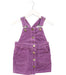 A Purple Overall Dresses from Jamie Kay in size 3T for girl. (Front View)