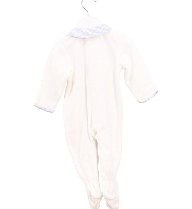 A White Onesies from Pepa & Co. in size 3-6M for girl. (Back View)