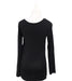 A Black Long Sleeve Tops from Seraphine in size XS for maternity. (Back View)