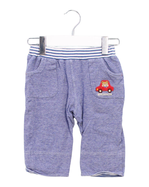 A Blue Casual Pants from Miki House in size 2T for boy. (Front View)
