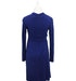 A Blue Long Sleeve Dresses from Seraphine in size XS for maternity. (Back View)