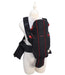 A Black Baby Carriers from BabyBjorn in size 0-3M for neutral. (Front View)