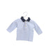 A Blue Long Sleeve Polos from Buissonnière in size 3-6M for boy. (Front View)