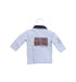 A Blue Long Sleeve Polos from Buissonnière in size 3-6M for boy. (Back View)