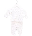 A White Pyjama Sets from Ralph Lauren in size 0-3M for boy. (Front View)
