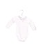 A White Long Sleeve Bodysuits from Cyrillus in size 0-3M for boy. (Front View)