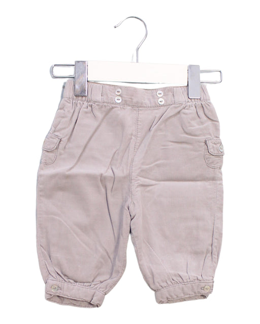 A Taupe Casual Pants from Cyrillus in size 0-3M for boy. (Front View)