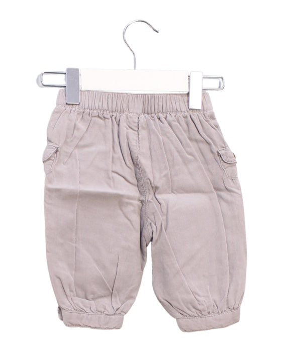 A Taupe Casual Pants from Cyrillus in size 0-3M for boy. (Back View)