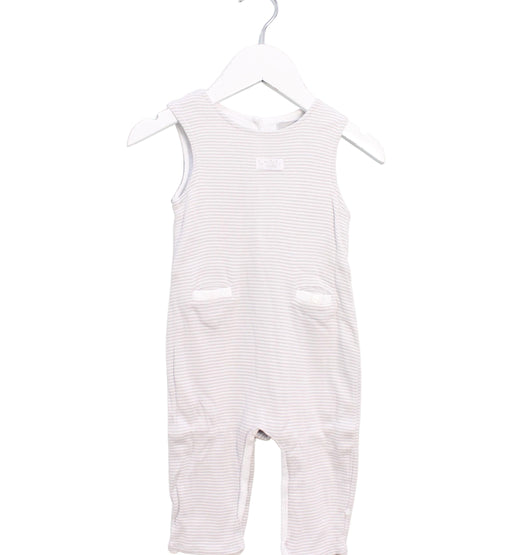 A Grey Sleeveless Jumpsuits from Cyrillus in size 6-12M for boy. (Front View)
