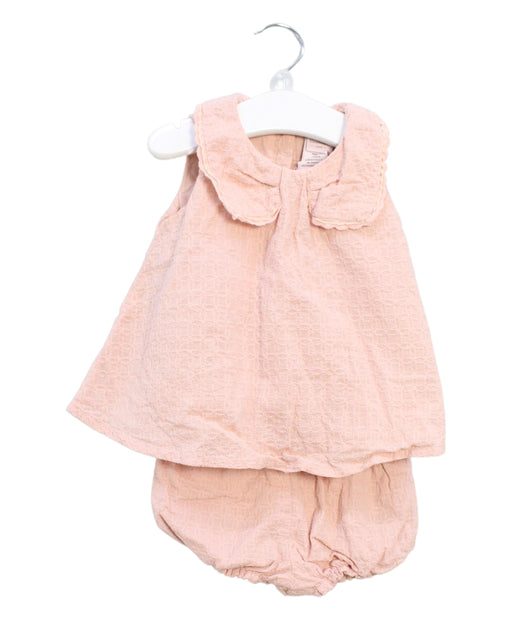 A Pink Shorts Sets from Catherine Malandrino in size 6-12M for girl. (Front View)