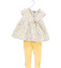 A Yellow Pants Sets from Tommy Bahama in size 6-12M for girl. (Front View)