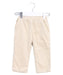 A Ivory Casual Pants from Les Enfantines in size 6-12M for boy. (Front View)