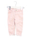 A Pink Casual Pants from IKKS in size 6-12M for girl. (Front View)