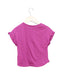 A Purple Short Sleeve T Shirts from La Compagnie des Petits in size 3T for girl. (Back View)