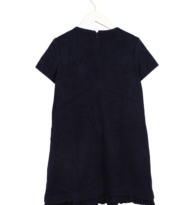 A Navy Short Sleeve Dresses from Nicholas & Bears in size 12Y for girl. (Back View)