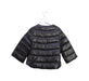 A Black Puffer/Quilted Jackets from Nicholas & Bears in size 8Y for girl. (Back View)