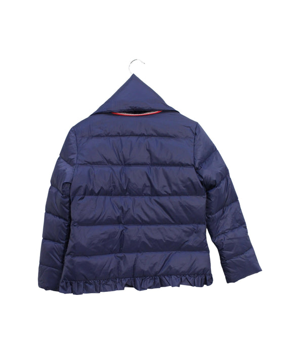 A Blue Puffer/Quilted Jackets from Nicholas & Bears in size 8Y for girl. (Back View)