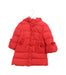 A Red Puffer/Quilted Coats & Outerwear from Nicholas & Bears in size 3T for girl. (Front View)