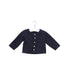 A Navy Cardigans from Jacadi in size 3-6M for girl. (Front View)