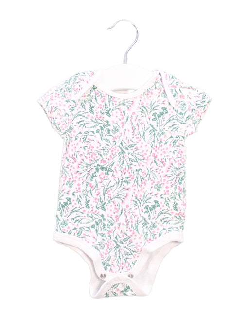 A Green Short Sleeve Bodysuits from Mamas & Papas in size 3-6M for girl. (Front View)