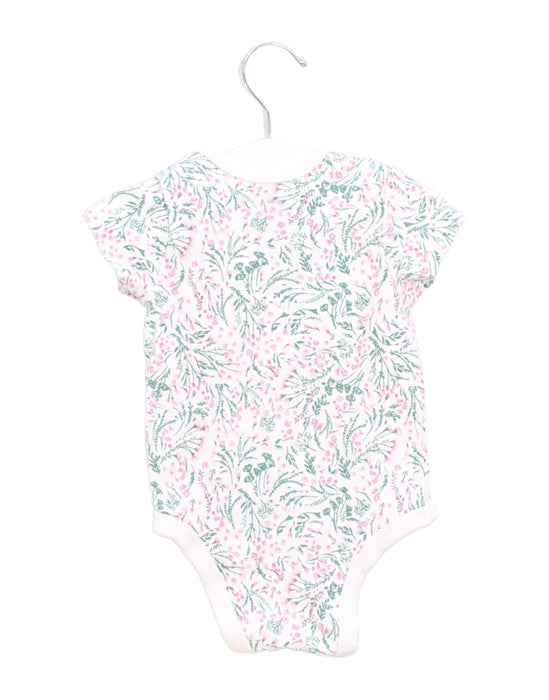 A Green Short Sleeve Bodysuits from Mamas & Papas in size 3-6M for girl. (Back View)