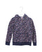 A Navy Zippered Sweatshirts from Polo Ralph Lauren in size 4T for girl. (Front View)