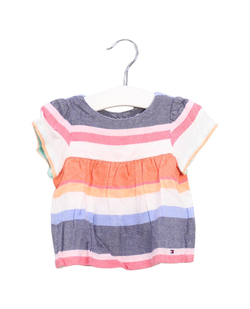 A Multicolour Short Sleeve Tops from Tommy Hilfiger in size 6-12M for girl. (Front View)
