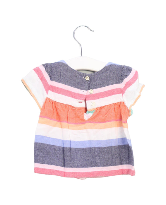 A Multicolour Short Sleeve Tops from Tommy Hilfiger in size 6-12M for girl. (Back View)