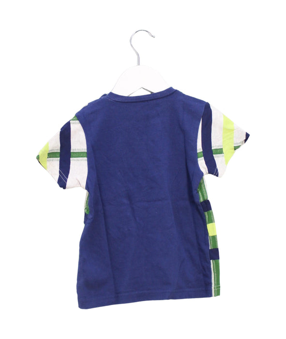 A Multicolour Short Sleeve T Shirts from Comme Ca Fossette in size 2T for girl. (Back View)