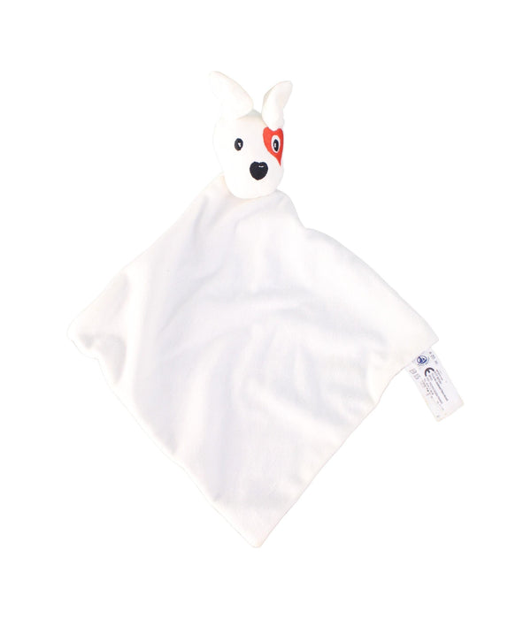 A White Safety Blankets from Petit Bateau in size O/S for neutral. (Front View)