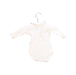 A Ivory Long Sleeve Bodysuits from Bonpoint in size 6-12M for girl. (Back View)