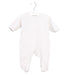 A White Long Sleeve Jumpsuits from Jacadi in size 0-3M for girl. (Front View)