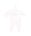 A White Long Sleeve Jumpsuits from DPAM in size 0-3M for boy. (Front View)