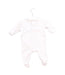 A White Long Sleeve Jumpsuits from DPAM in size 0-3M for boy. (Back View)