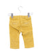 A Yellow Casual Pants from Jacadi in size 3-6M for boy. (Back View)