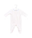 A White Long Sleeve Jumpsuits from DPAM in size 0-3M for girl. (Front View)