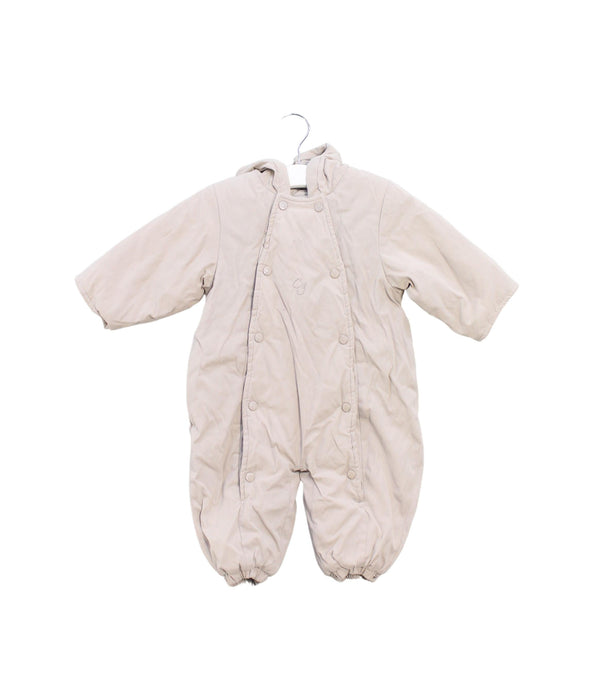 A Beige Snowsuits from Cyrillus in size 0-3M for boy. (Front View)