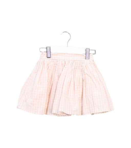 A Pink Short Skirts from Seed in size 5T for girl. (Front View)