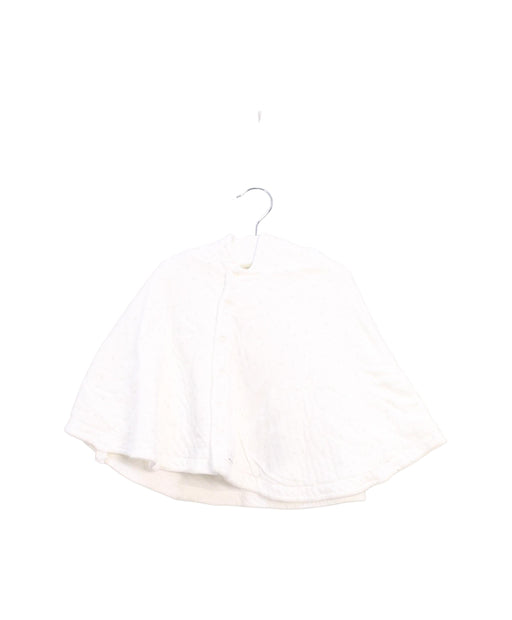 A White Capes & Ponchos from Petit Bateau in size O/S for neutral. (Front View)