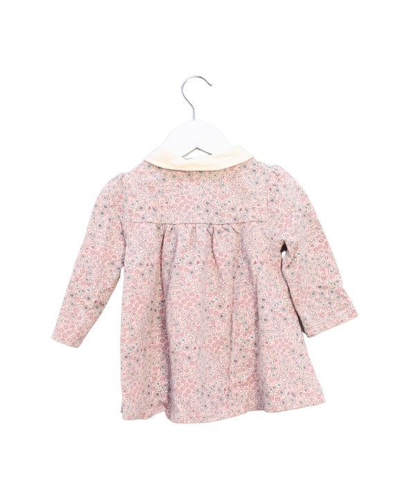 A Pink Long Sleeve Dresses from Dave & Bella in size 3T for girl. (Back View)