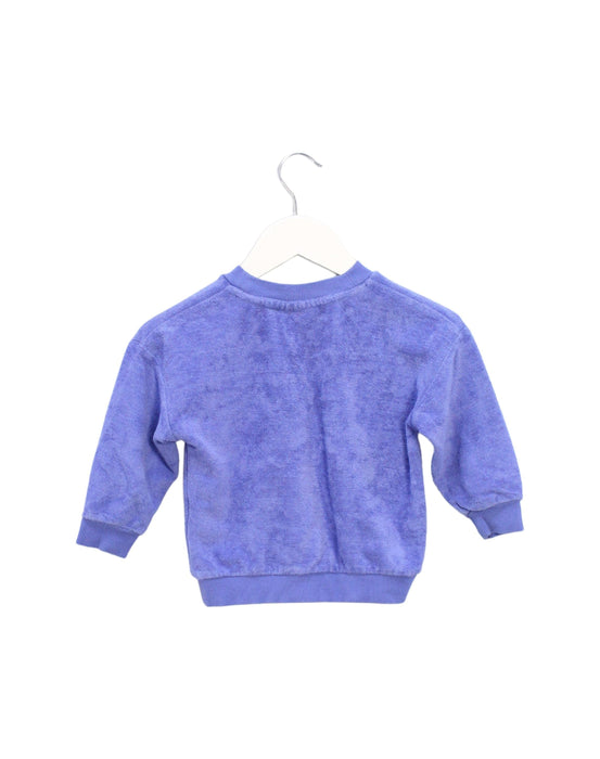 A Blue Crewneck Sweatshirts from Mini Rodini in size 12-18M for boy. (Back View)