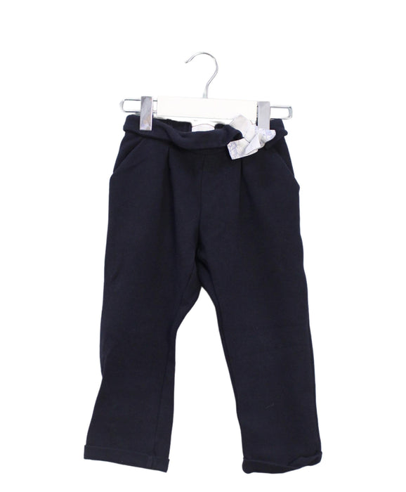A Navy Casual Pants from Chloe in size 3T for girl. (Front View)
