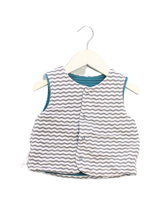 A Teal Outerwear Vests from Organic Mom in size 2T for boy. 