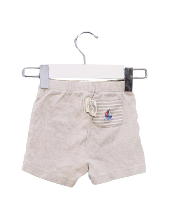 A Grey Shorts from Natures Purest in size 3-6M for boy. (Back View)