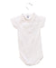 A White Short Sleeve Bodysuits from Petit Bateau in size 6-12M for boy. (Back View)