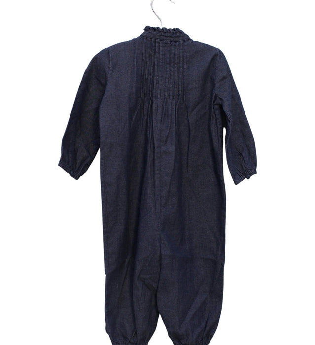 A Navy Long Sleeve Jumpsuits from Ralph Lauren in size 6-12M for girl. (Back View)
