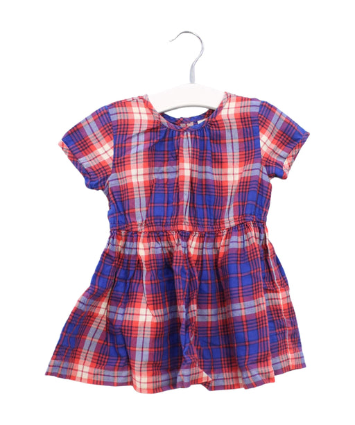 A Blue Short Sleeve Dresses from J.Crew Baby in size 12-18M for girl. (Front View)